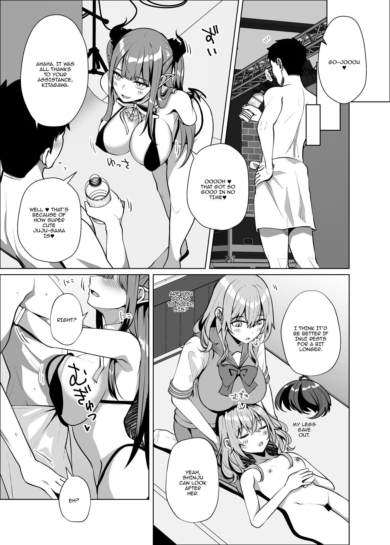 Hentai Manga Comic-Fucking Three Cosplayers for Free-Read-14